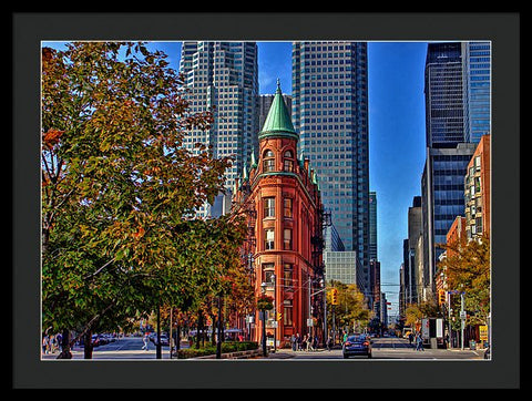 Flatiron Gooderham Building Toronto - Framed Print