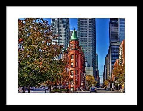 Flatiron Gooderham Building Toronto - Framed Print