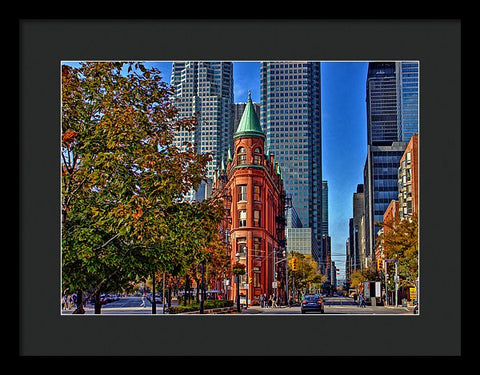 Flatiron Gooderham Building Toronto - Framed Print