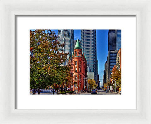 Flatiron Gooderham Building Toronto - Framed Print