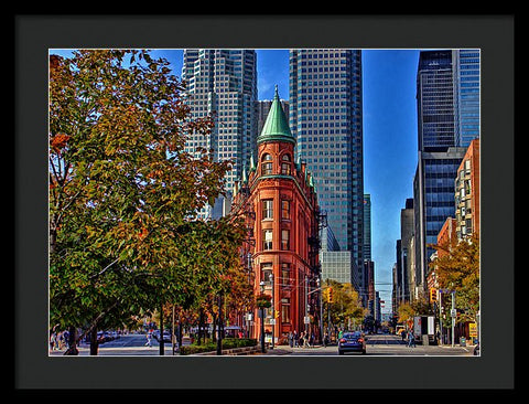 Flatiron Gooderham Building Toronto - Framed Print