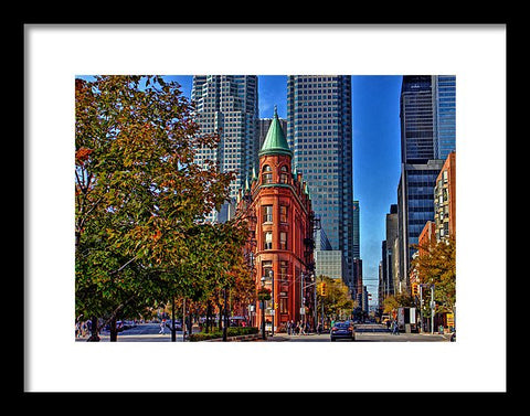 Flatiron Gooderham Building Toronto - Framed Print