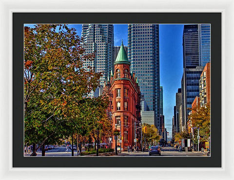 Flatiron Gooderham Building Toronto - Framed Print