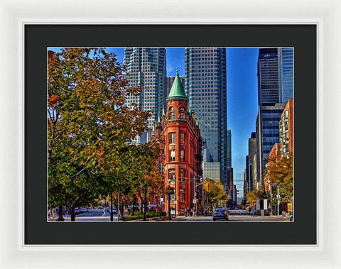 Flatiron Gooderham Building Toronto - Framed Print