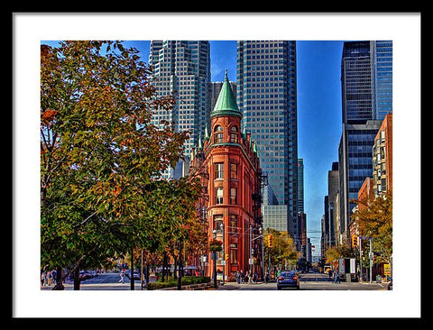 Flatiron Gooderham Building Toronto - Framed Print