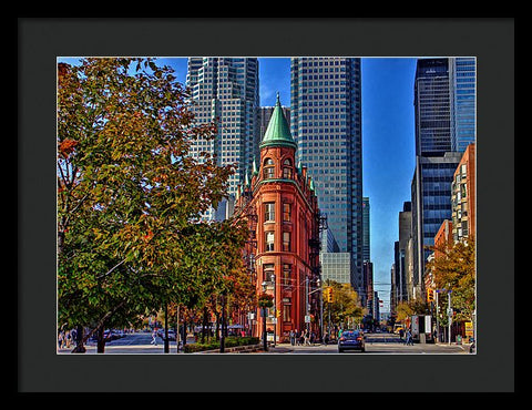 Flatiron Gooderham Building Toronto - Framed Print