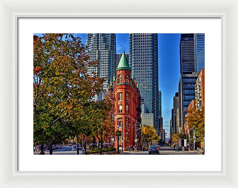 Flatiron Gooderham Building Toronto - Framed Print