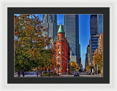 Flatiron Gooderham Building Toronto - Framed Print