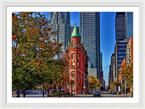 Flatiron Gooderham Building Toronto - Framed Print