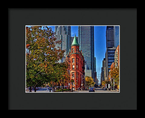 toronto flatiron building art by nicky jameson