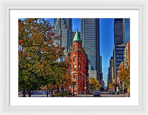 Flatiron Gooderham Building Toronto - Framed Print