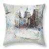Fleet Street - St Paul's - Throw Pillow