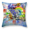 Flowers of Hope - Throw Pillow