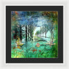 Foggy Morning on CorusQuay - Framed Print