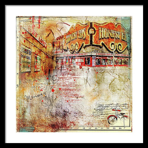 Goodbye Honest Eds II - Framed Print