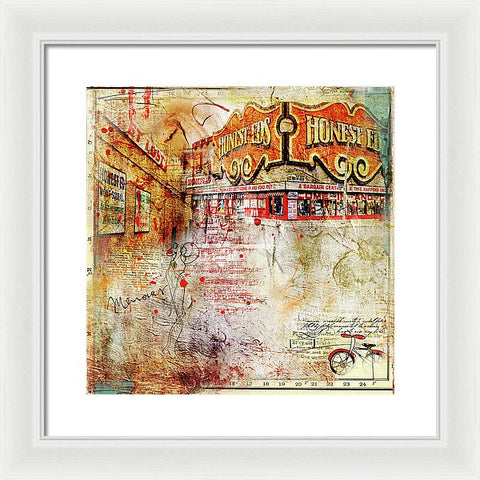 Goodbye Honest Eds II - Framed Print