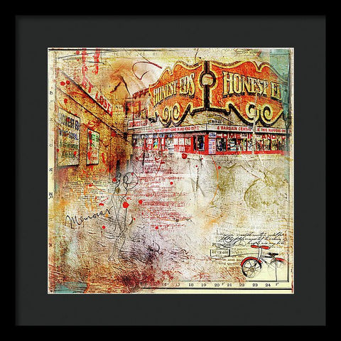 Goodbye Honest Eds II - Framed Print