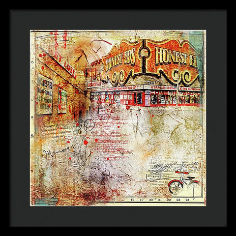 Goodbye Honest Eds II - Framed Print