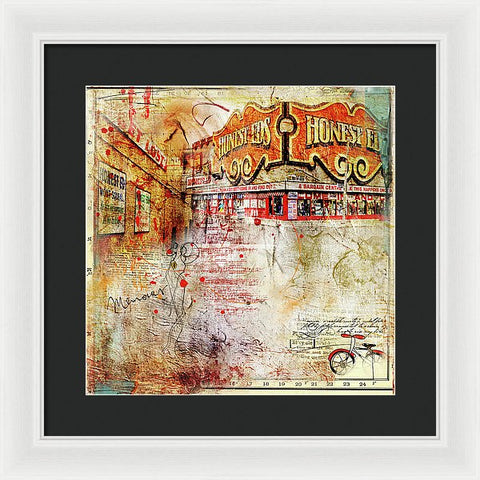 Goodbye Honest Eds II - Framed Print