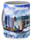 Harbourside - View from a Boat -Mug