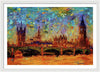 Houses of Parliament and Westminster Bridge - Framed Print