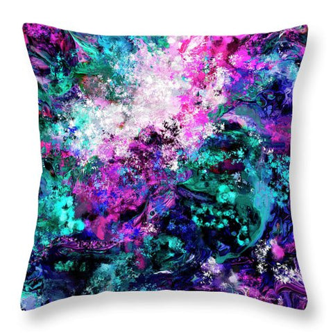 Abstract #5 - Mystery -  Throw Pillow