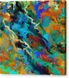 Ink Pour Abstract - Canvas Print
