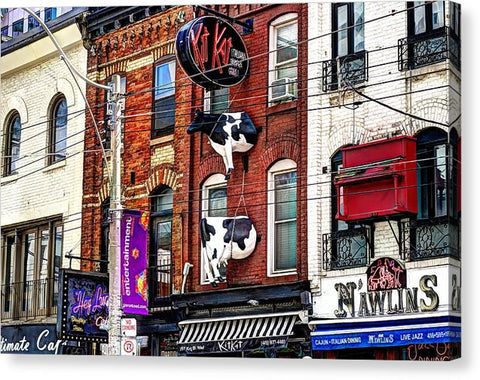 King St West Canvas Print 