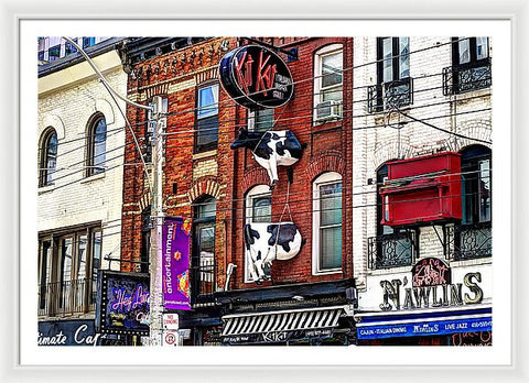 King Street West - Framed Print