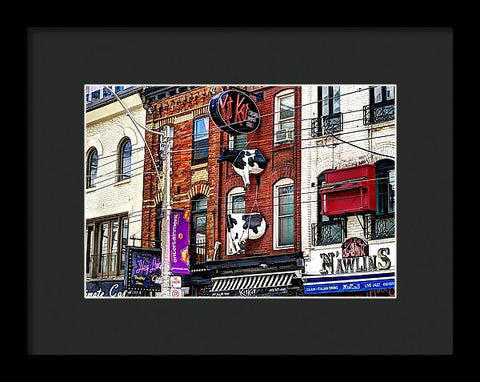 King Street West - Framed Print