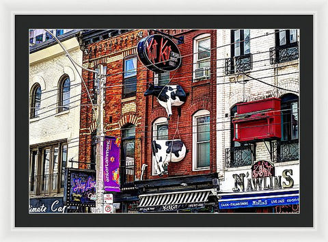 King Street West - Framed Print
