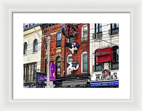 King Street West - Framed Print