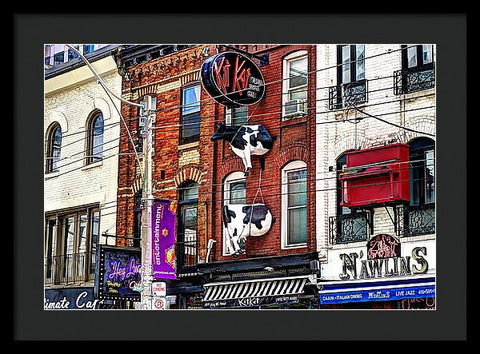 King Street West - Framed Print