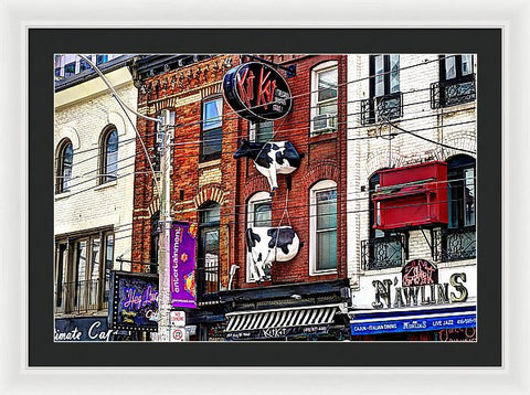 King Street West - Framed Print