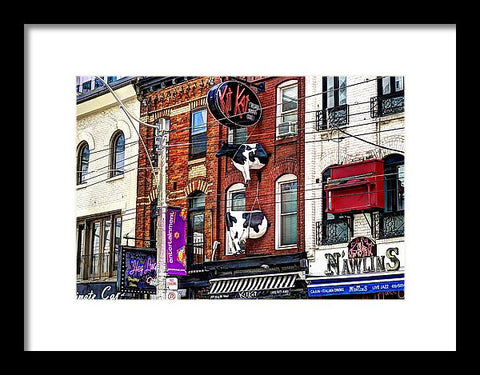 King Street West - Framed Print
