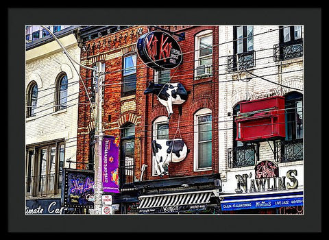 King Street West - Framed Print