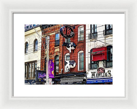 King Street West - Framed Print