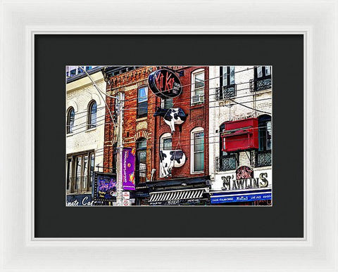 King Street West - Framed Print