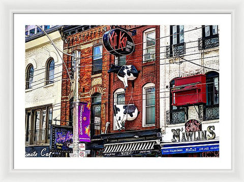 King Street West - Framed Print