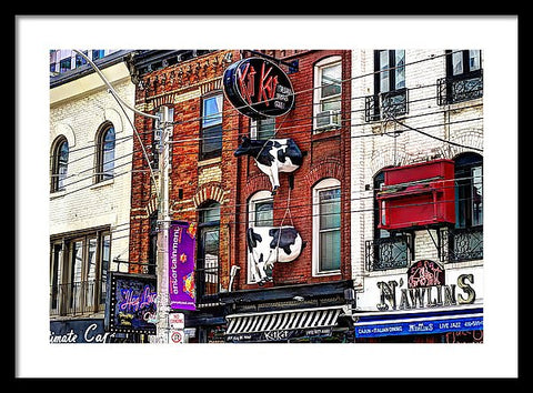King Street West - Framed Print