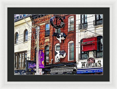 King Street West - Framed Print