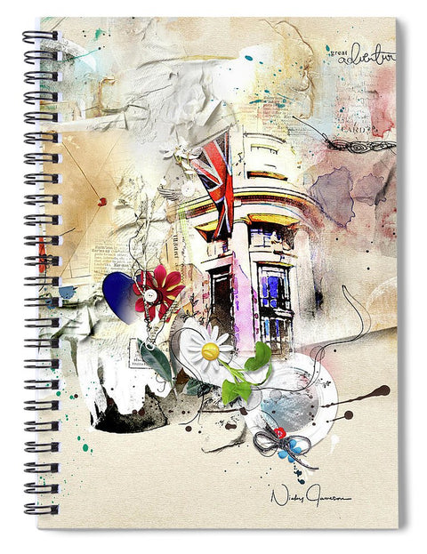 Letters From The Edge - Spiral Notebook