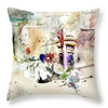 Letters From The Edge - Throw Pillow