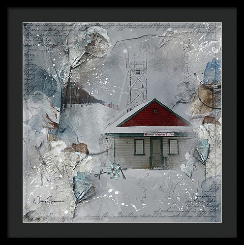 Leuty Lifeguard Station - Framed Print