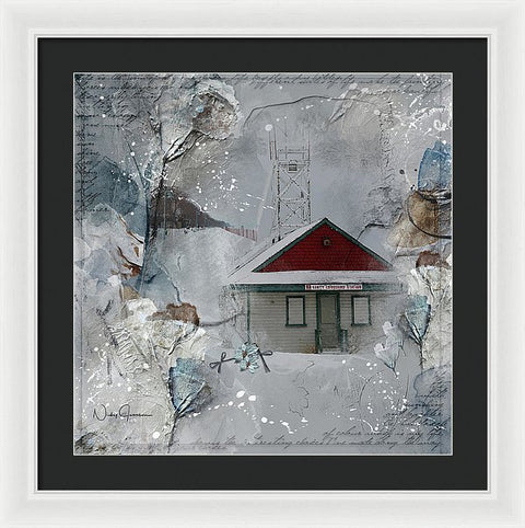 Leuty Lifeguard Station - Framed Print