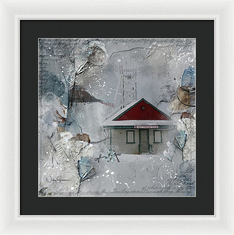 Leuty Lifeguard Station - Framed Print