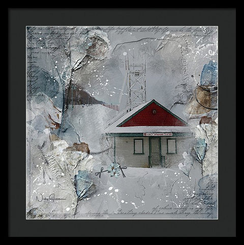 Leuty Lifeguard Station - Framed Print
