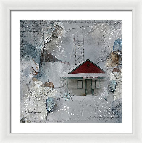 Leuty Lifeguard Station - Framed Print