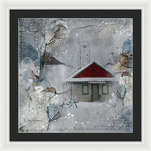Leuty Lifeguard Station - Framed Print
