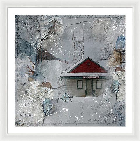 Leuty Lifeguard Station - Framed Print